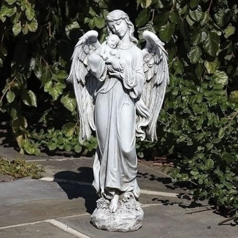 large angel statue