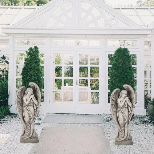 angel large garden statue
