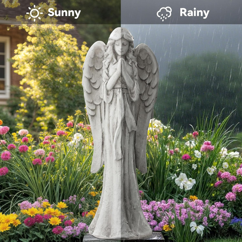 Praying Angel Statue for Outdoor Garden