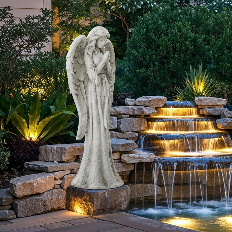 Praying Angel Statue for Outdoor Garden