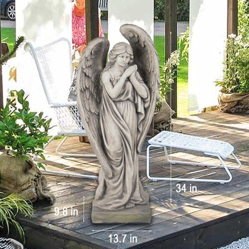 Large Angel Garden Statue