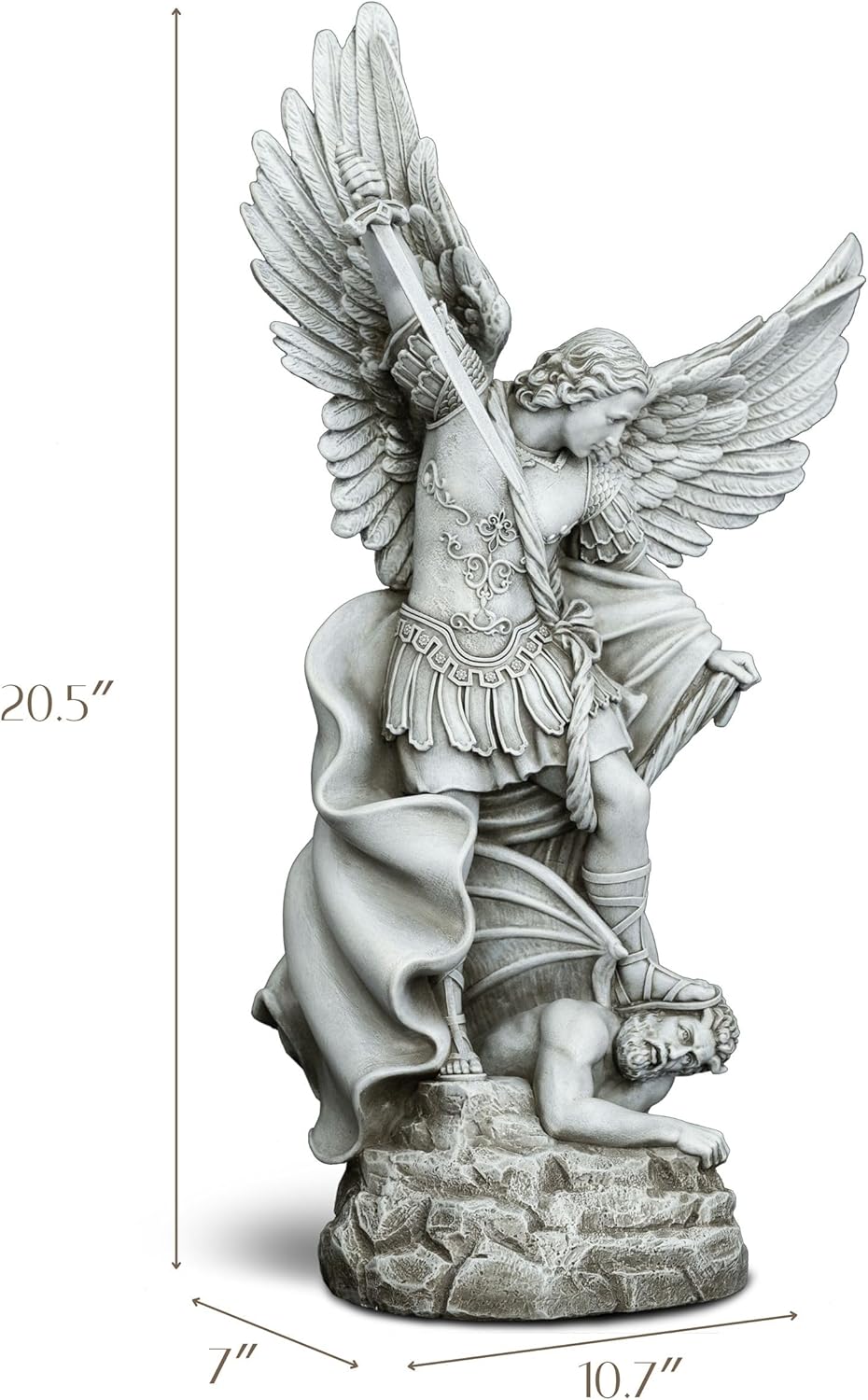 large outdoor angel statues